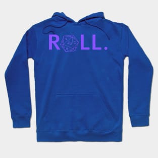 Roll. RPG Shirt light purple Hoodie